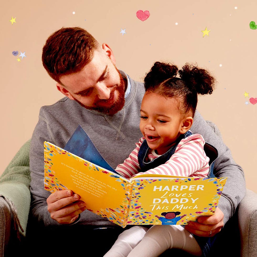 Personalized "I Love Daddy This Much" Book