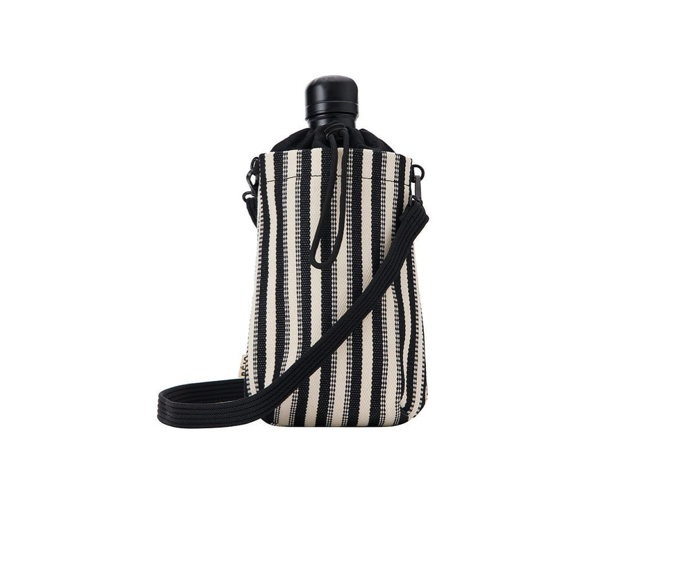 The Summer Stripe Water Bottle Crossbody