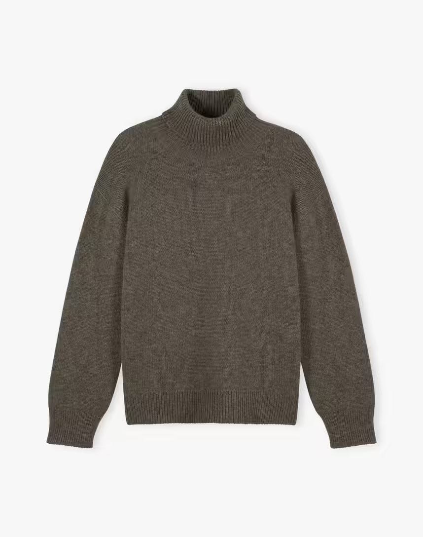 Cashmere Luxe Knit Polo Neck