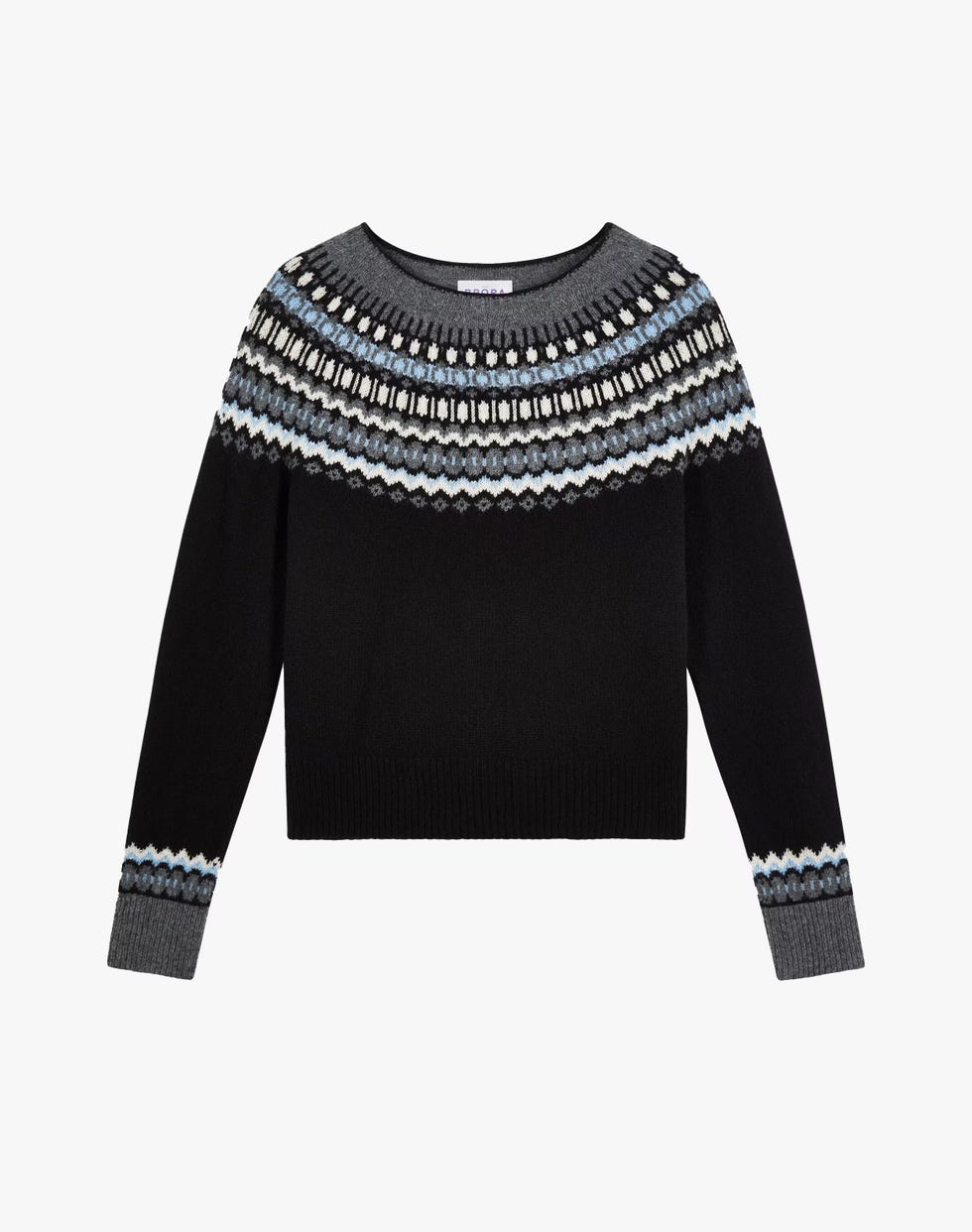 Supersoft Lambswool Fair Isle Yoke Jumper