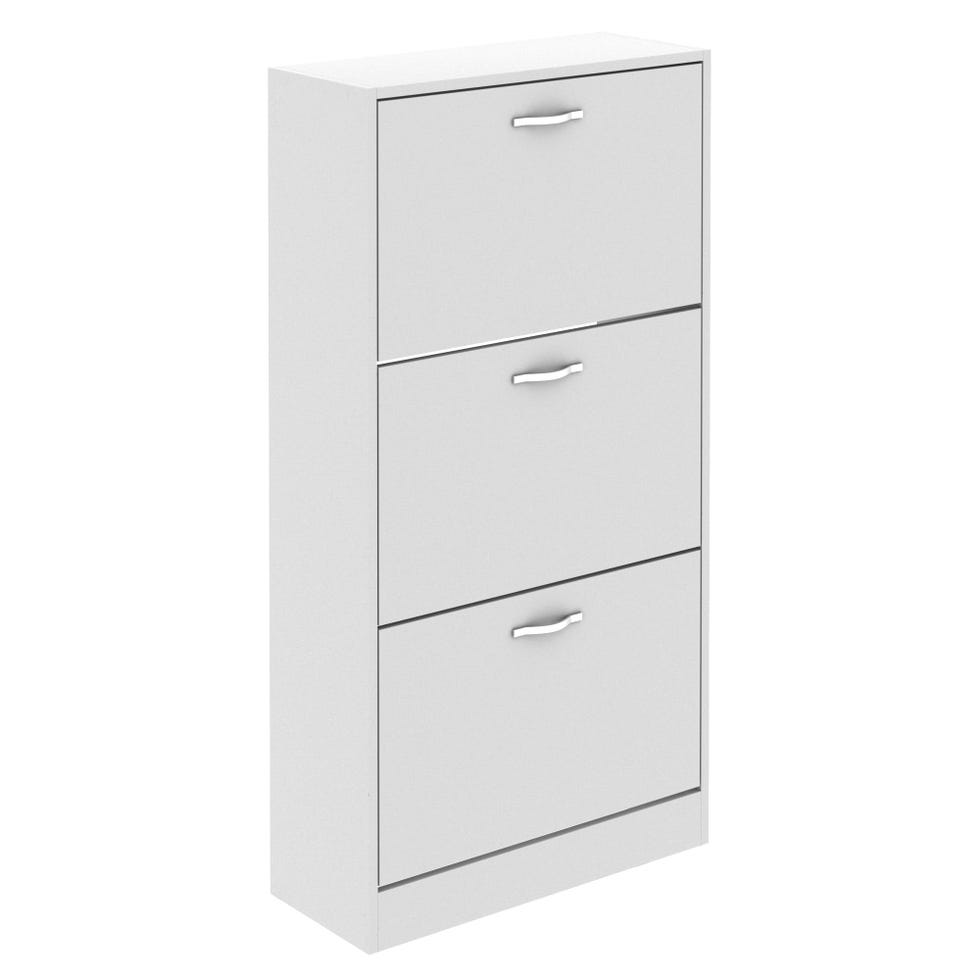 Vida Designs 3 Drawer Shoe Cabinet