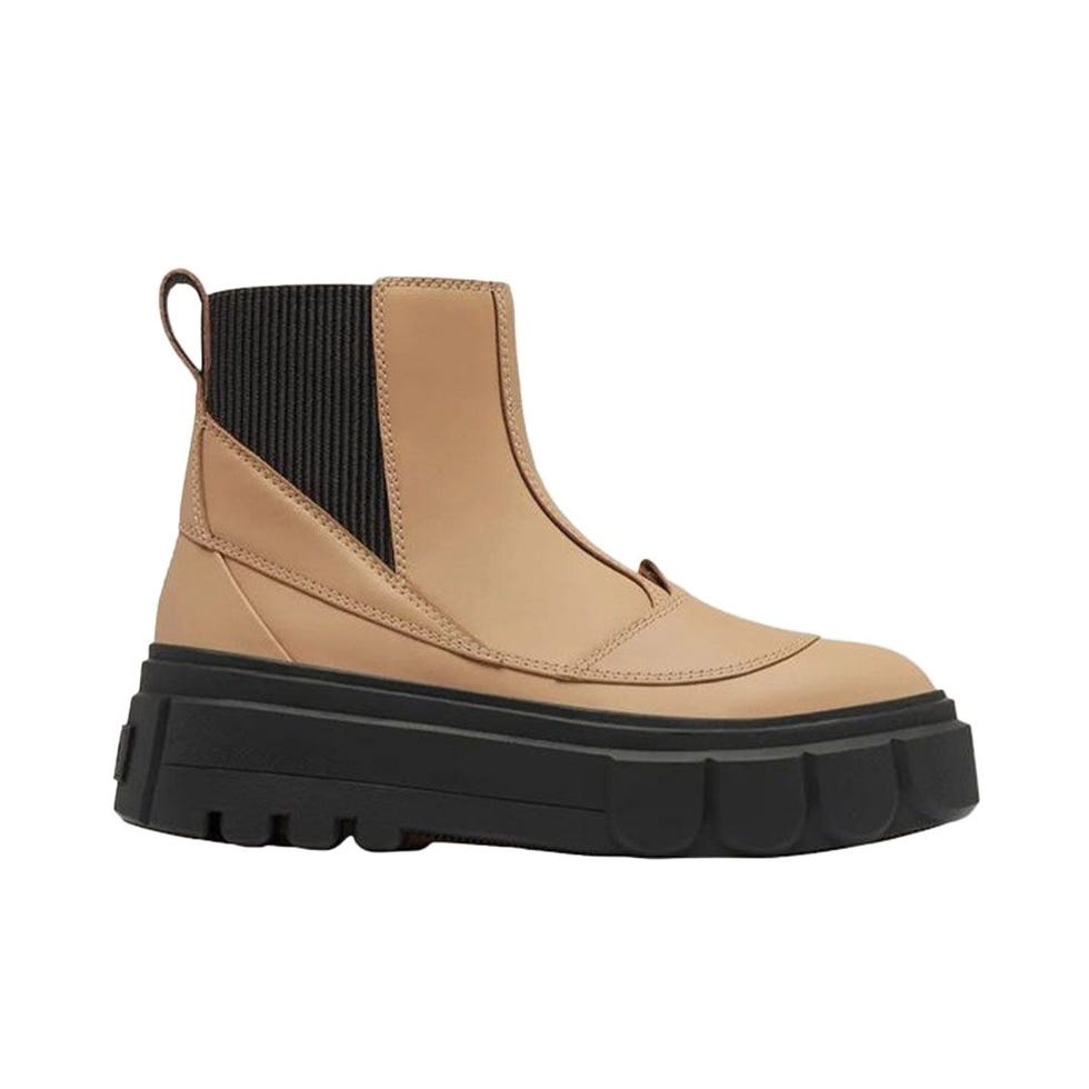 Caribou Leather Winter Chelsea Booties