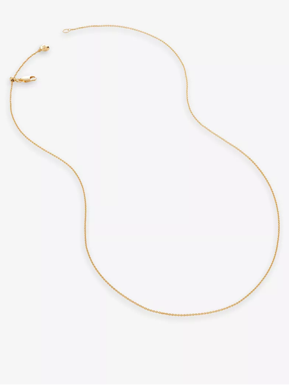 Monica Vinader 18ct yellow gold-plated chain necklace