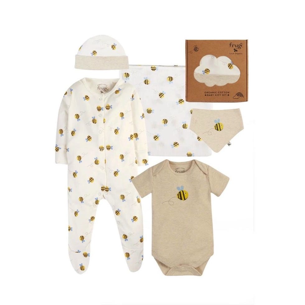 Buzzy Bee Muslin Gift Set