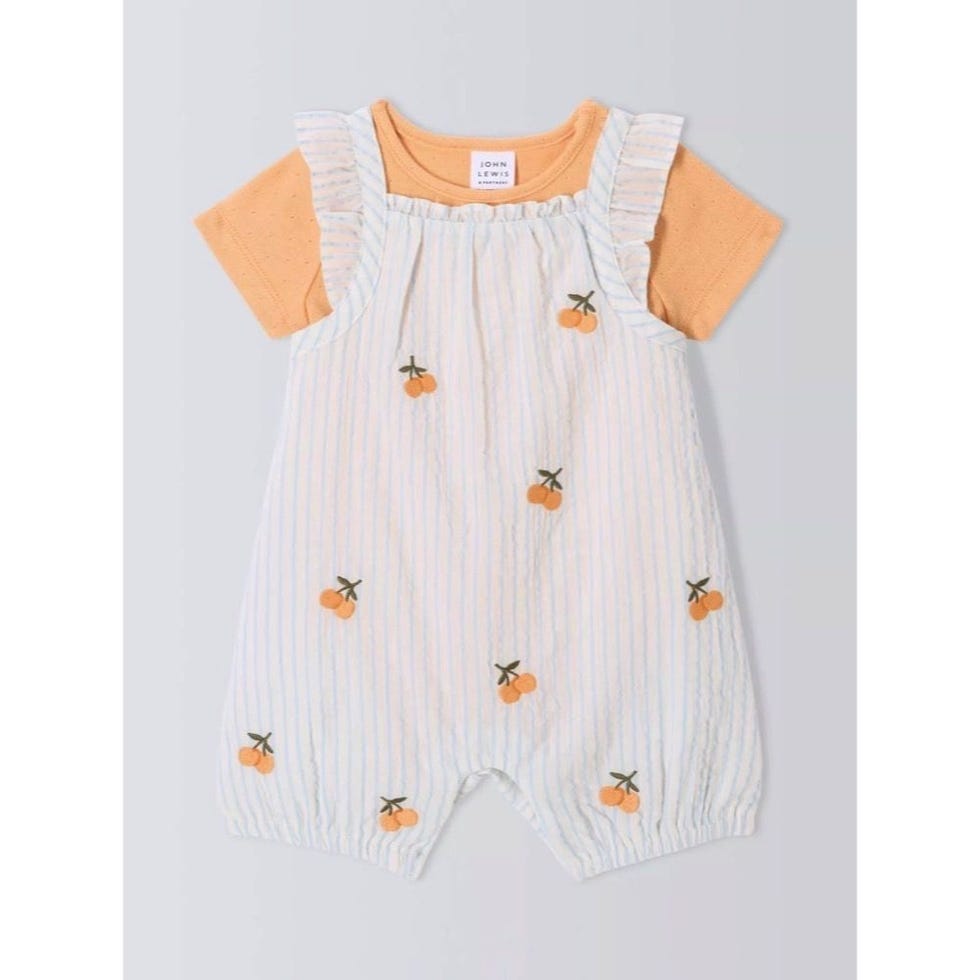 Baby Oranges Romper and T-Shirt Set