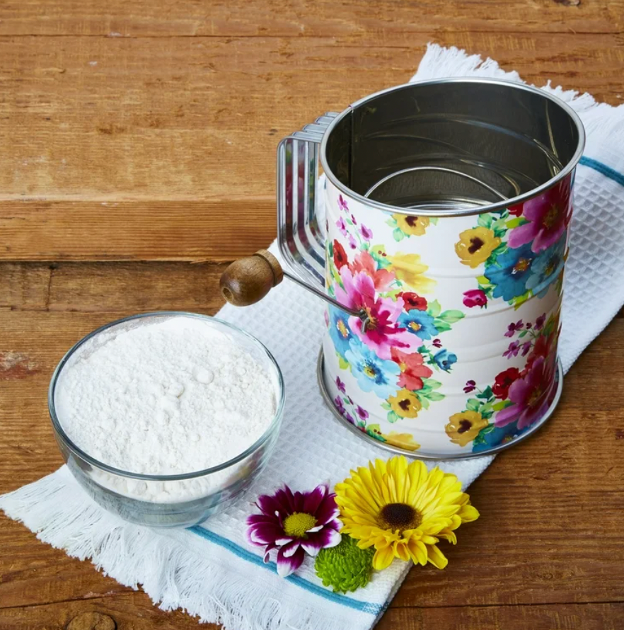 The Pioneer Woman Crank Flour Sifter and Pastry Cutter