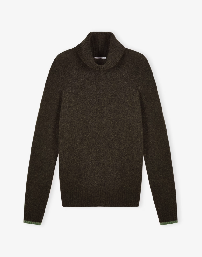 Alpaca Polo Neck Jumper