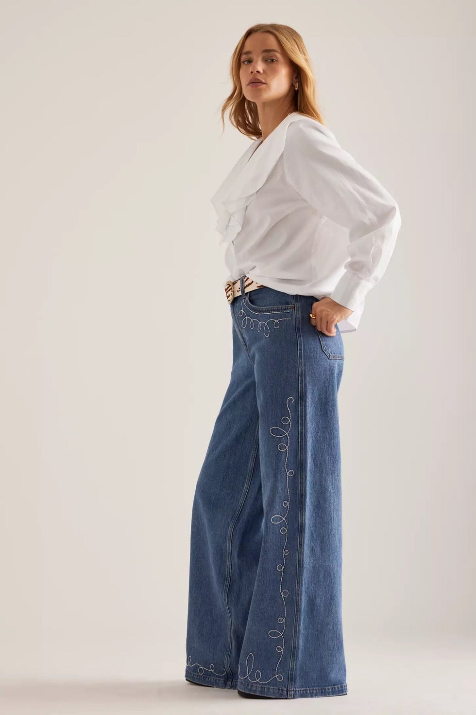 Western Bay Wide-Leg Jeans