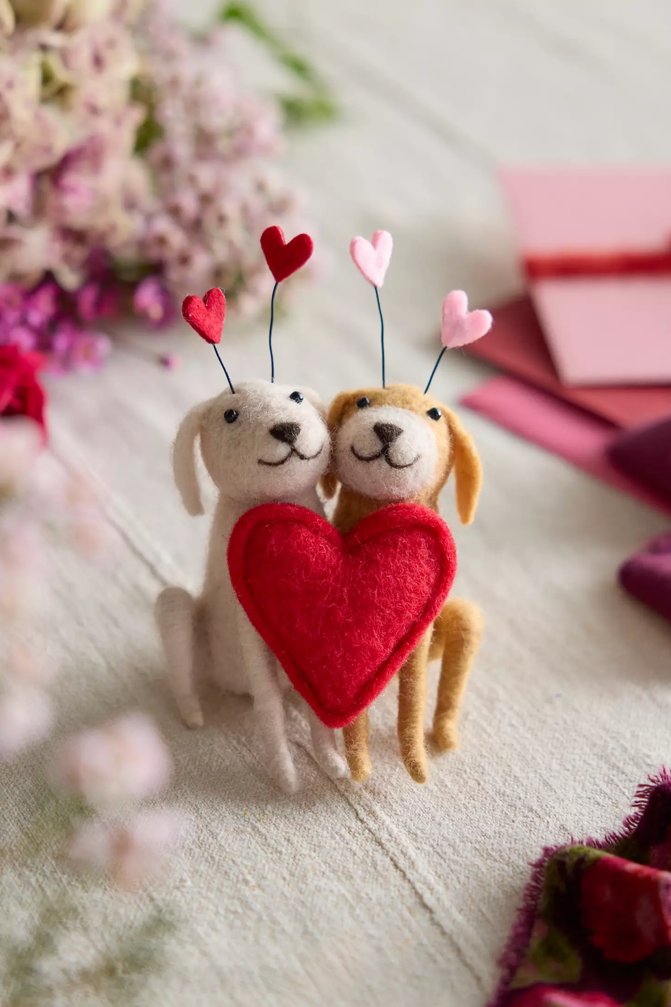 Dog Date Night Felt Critters