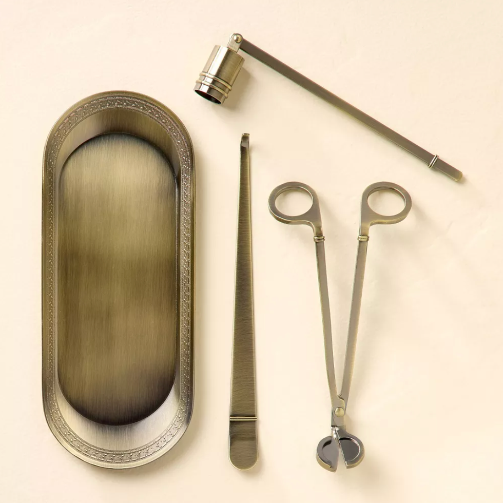 Brass Candle Accessories Kit 