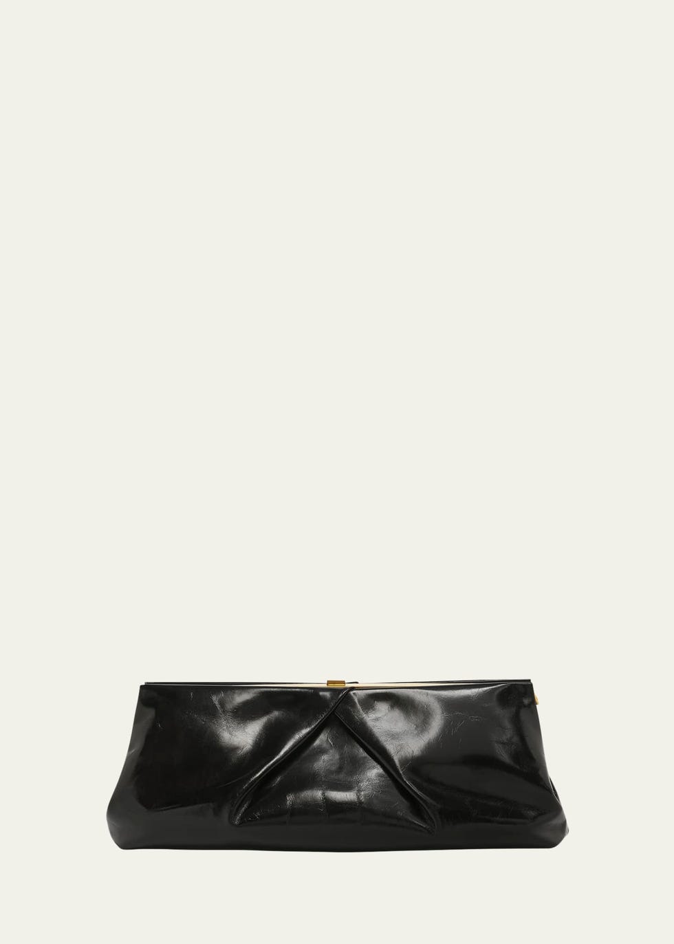 Crisp Leather Clutch Bag