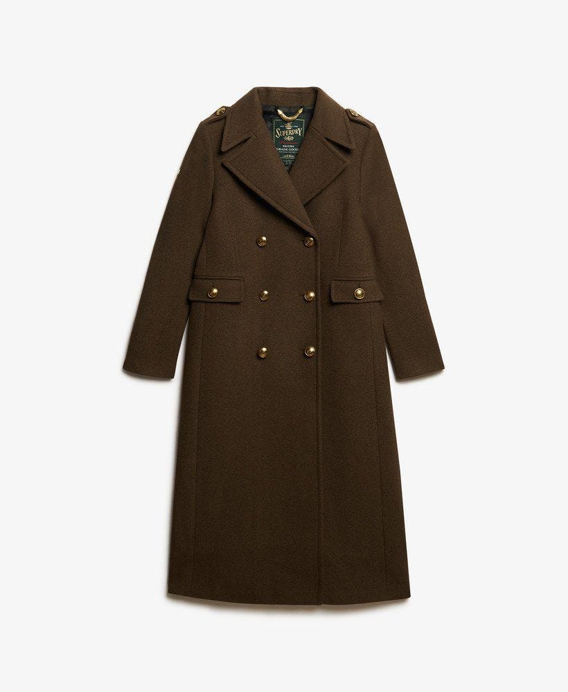 Double Breasted Wool Coat