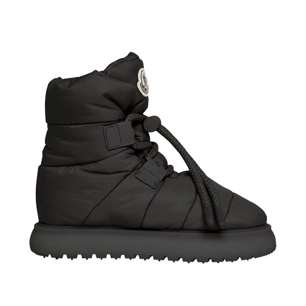 Gaia Nylon Lace-Up Snow Boots