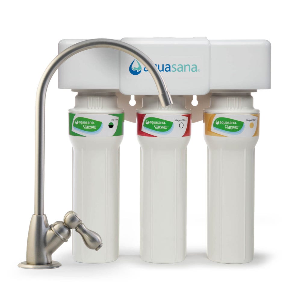 3-Stage Max Flow Claryum Under Sink Water Filter System