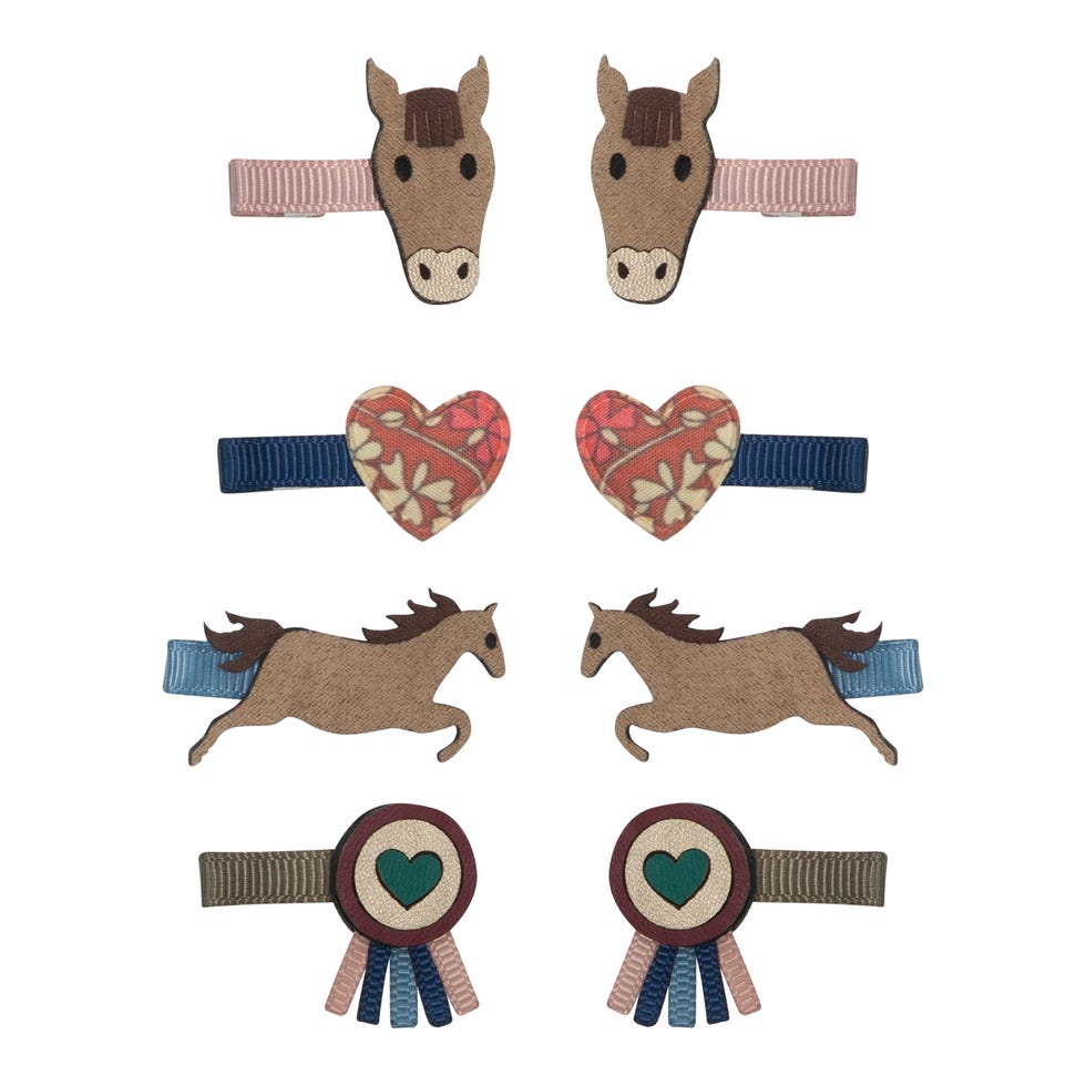 Mimi & Lula Doggy Mini Clips Horse & Hound