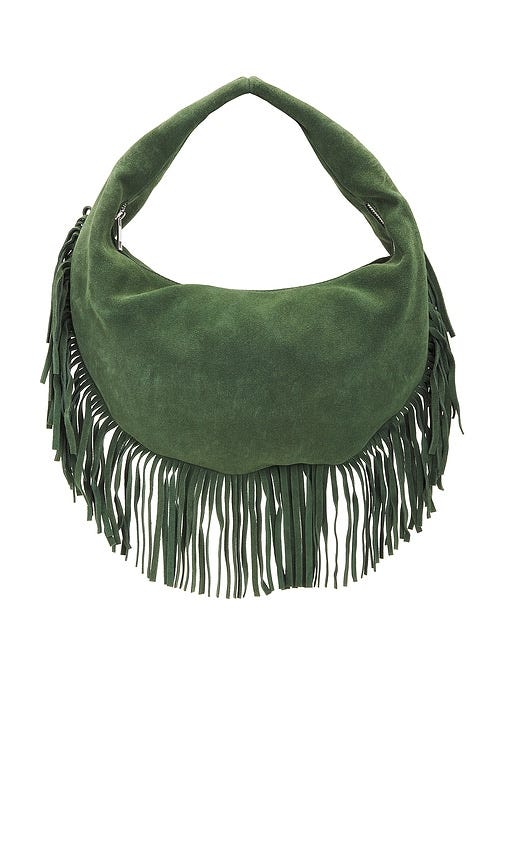 Fringed Hobo Bag 