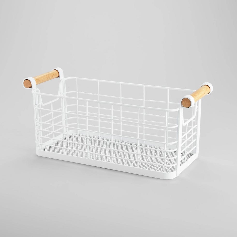 Wire Wood Basket 