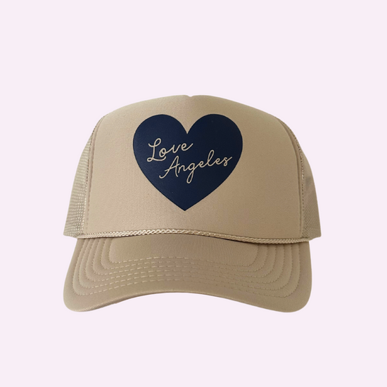 Love Angeles Printed Trucker Hat