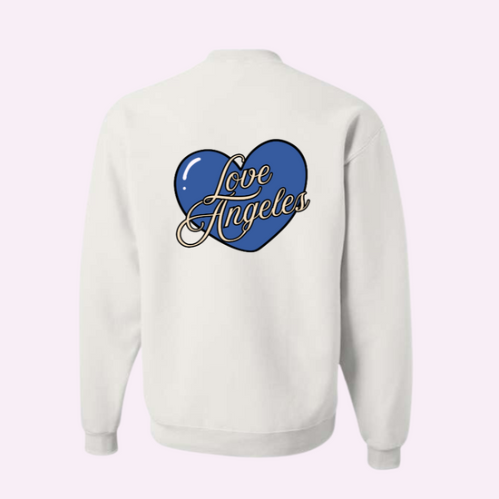 Love Angeles Printed Sweatshirt