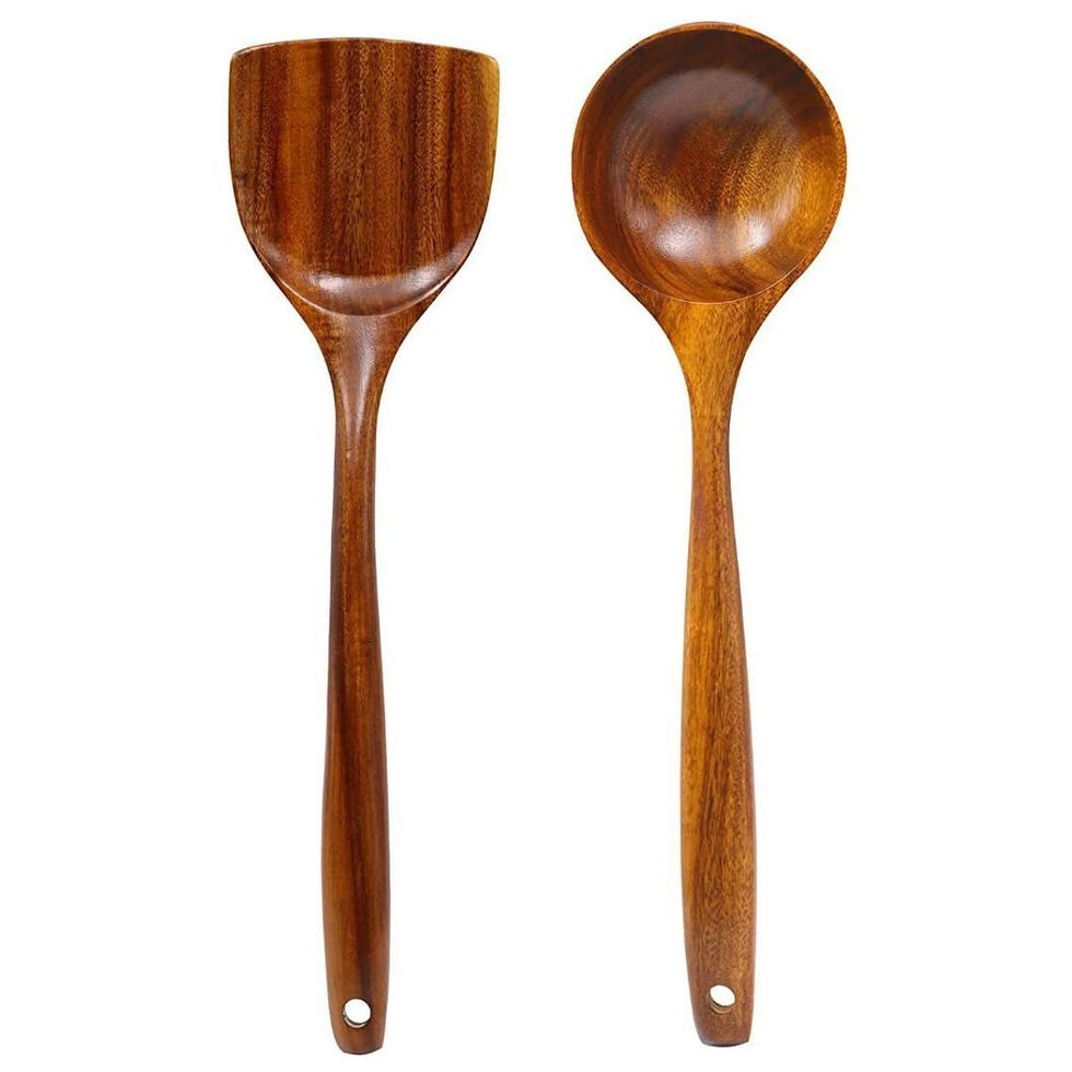 Wooden Wok Tool Set