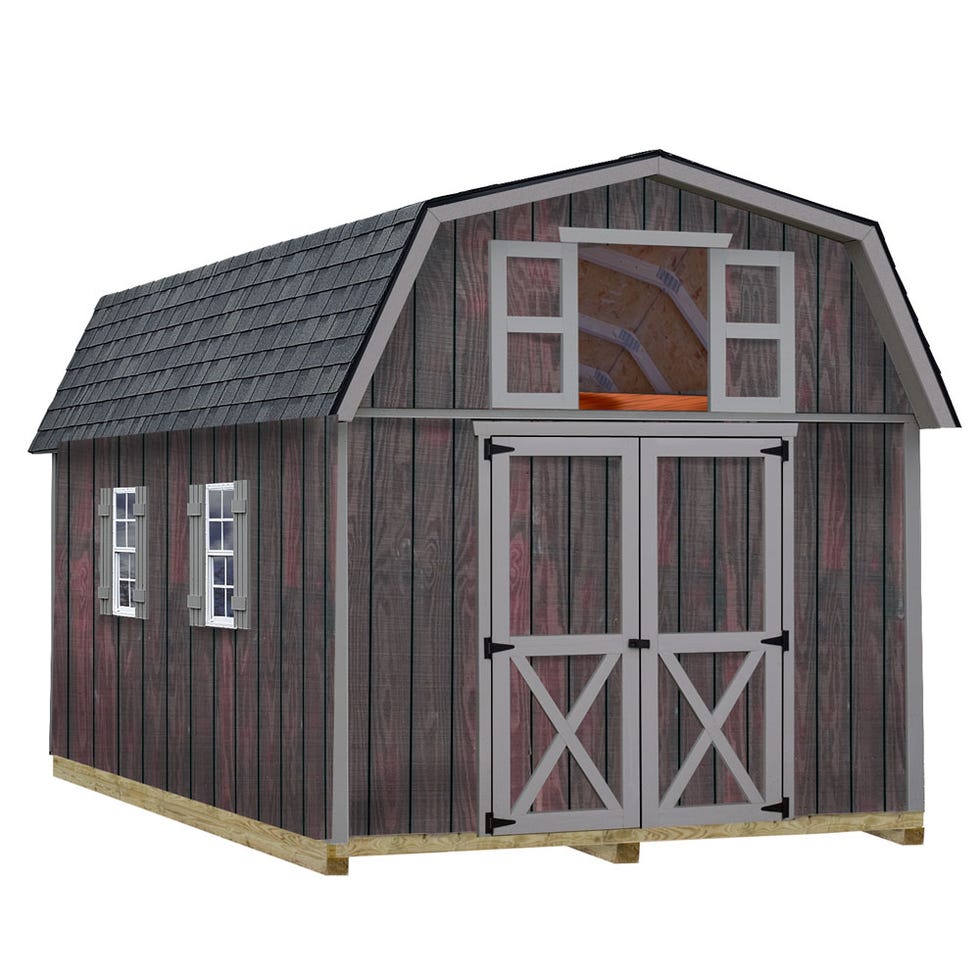 Woodville 10x16 Wood Storage Shed