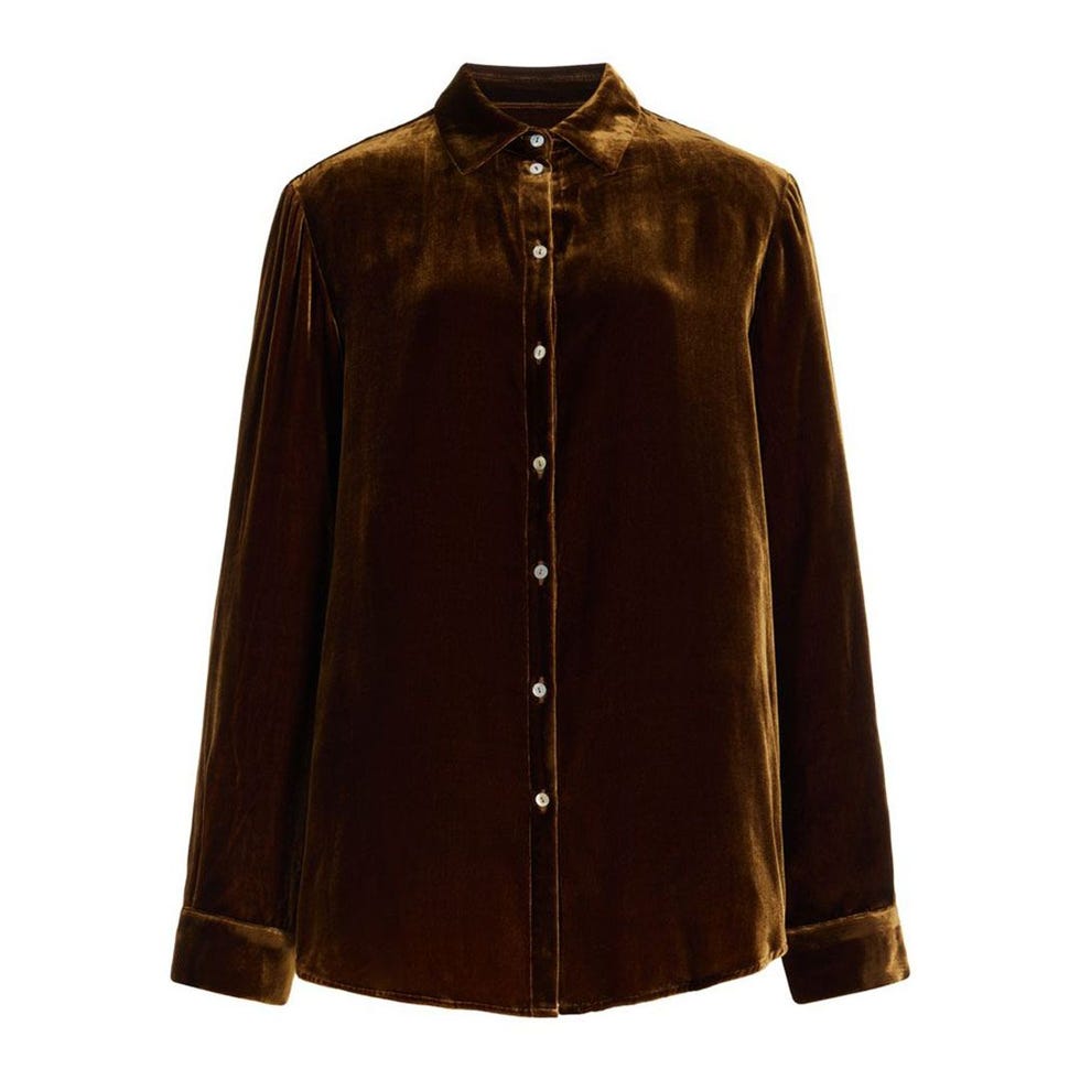 London Velvet PJ Top