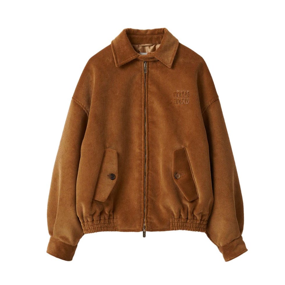 Corduroy Blouson Jacket
