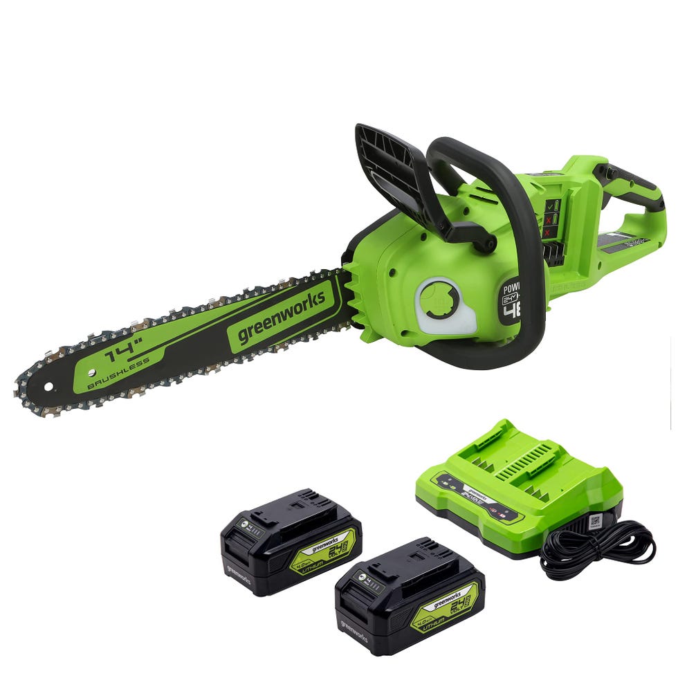 48-Volt Cordless 14-Inch Chainsaw