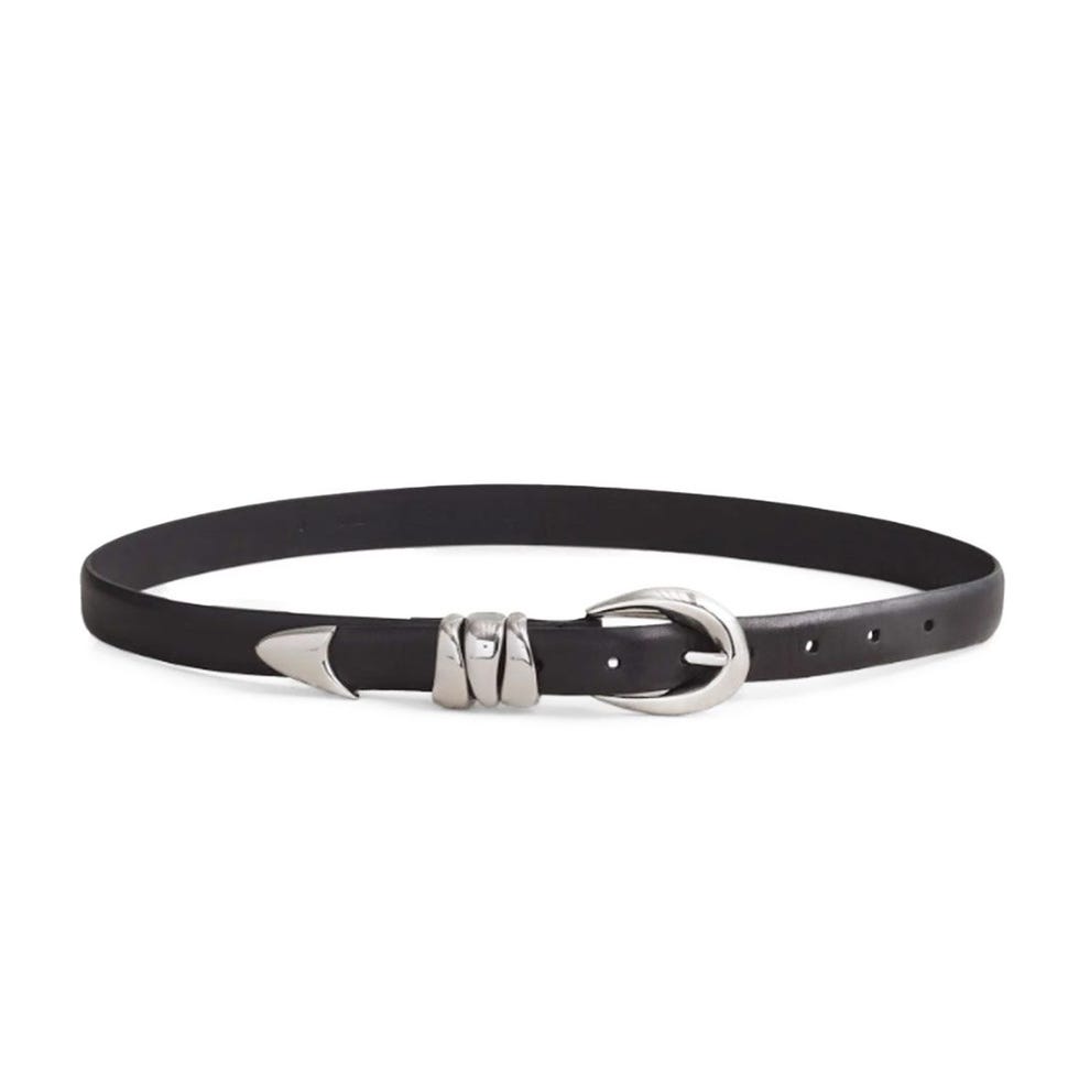 Triple Metal Keeper Silver Belt