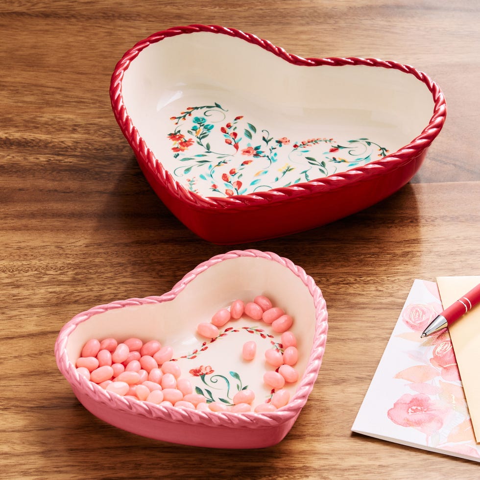 The Pioneer Woman Heart Nesting Ceramic Baking Dishes