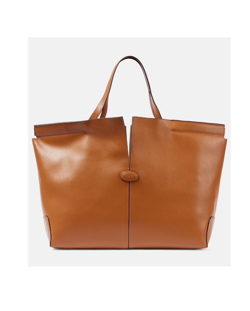 Di Bag Folio Medium Leather Shopper