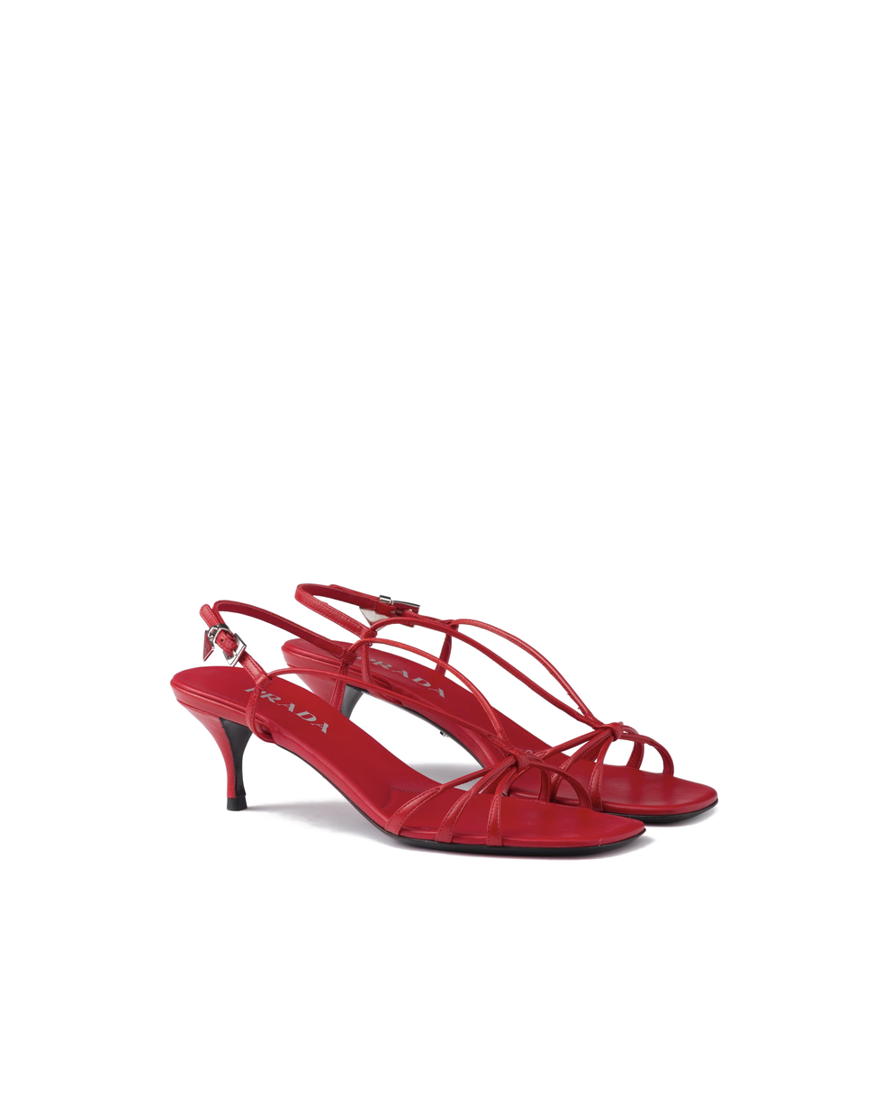 Strappy Sandal in Rosso