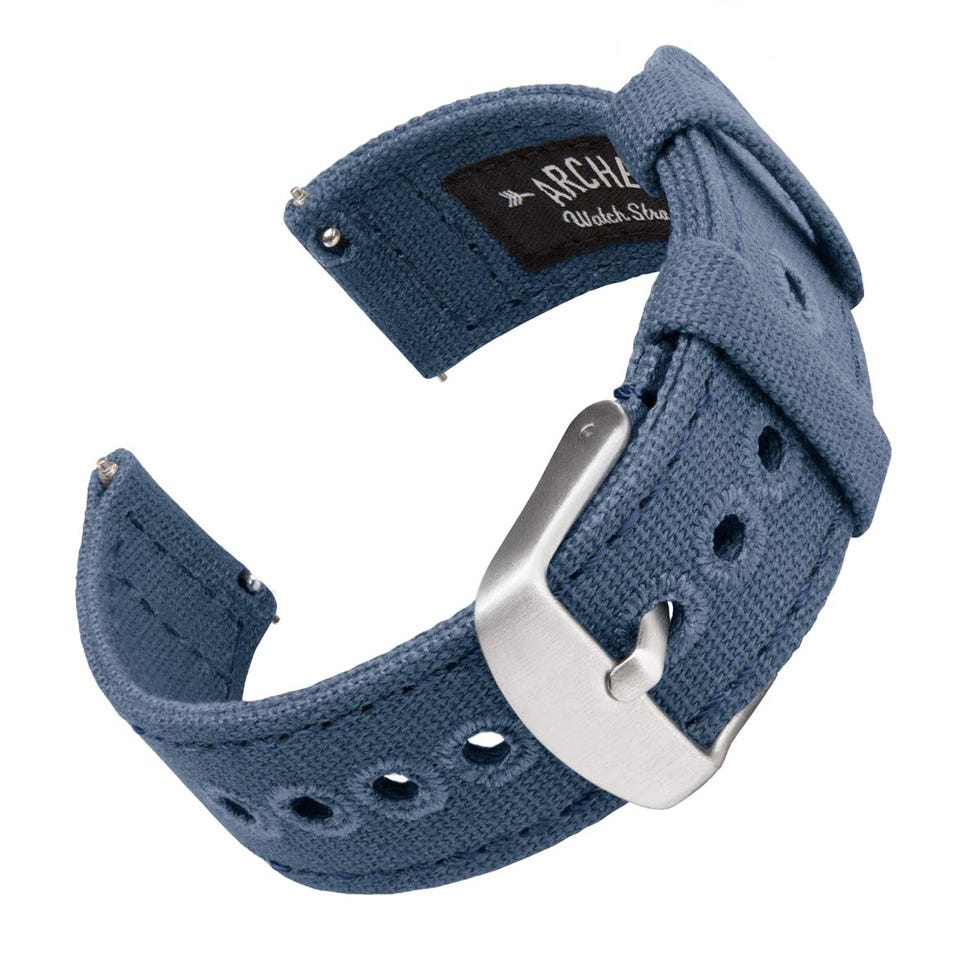 Canvas Quick-Release Watch Band