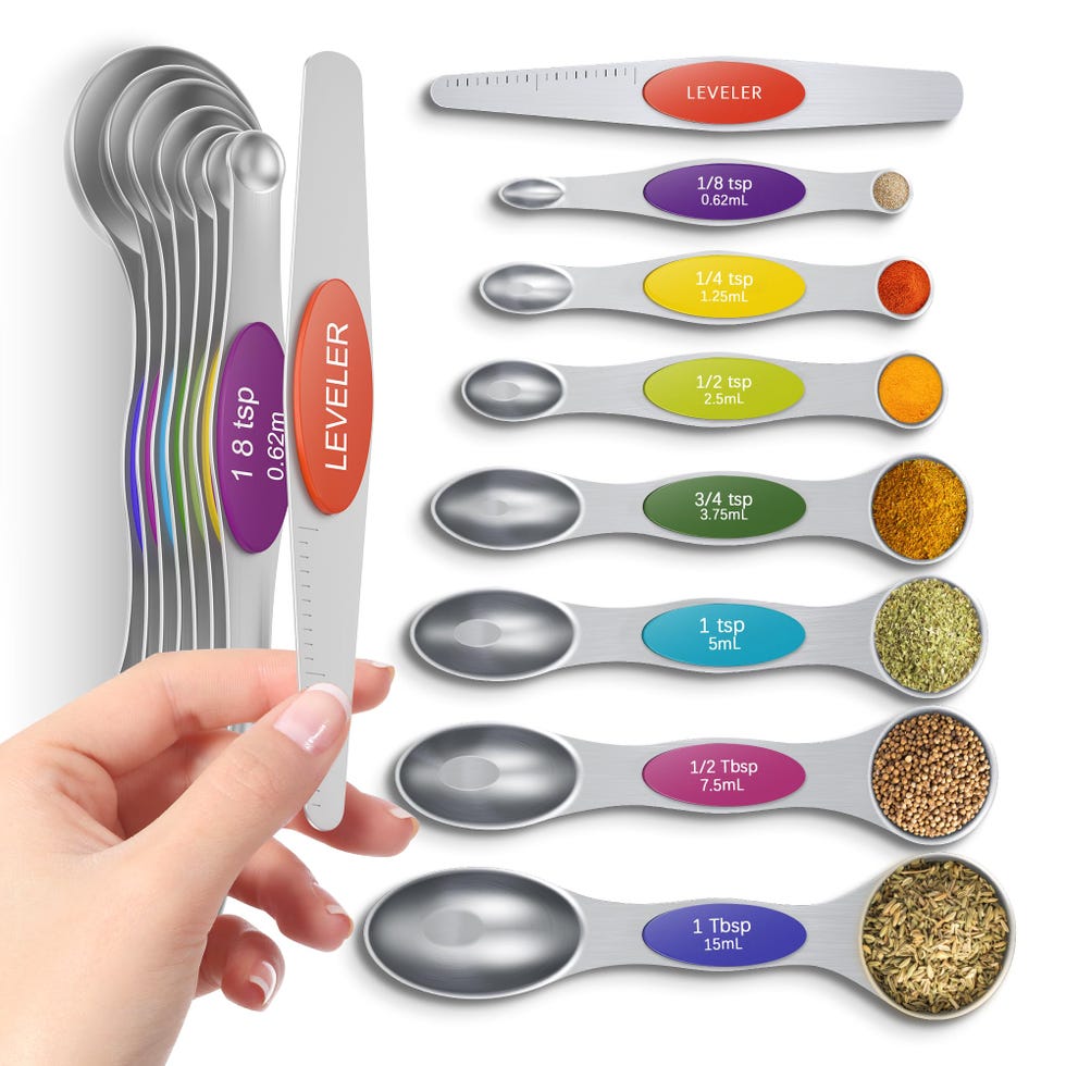 Premium Magnetic Measuring Spoon Set