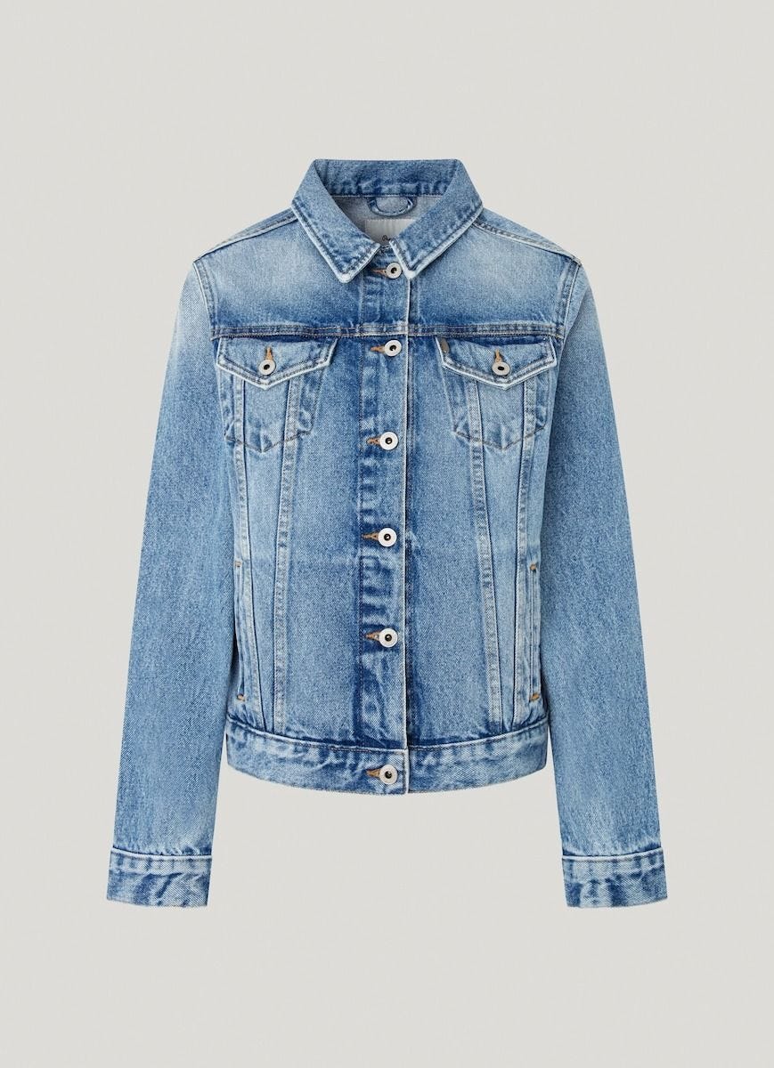 Cazadora vaquera regular fit