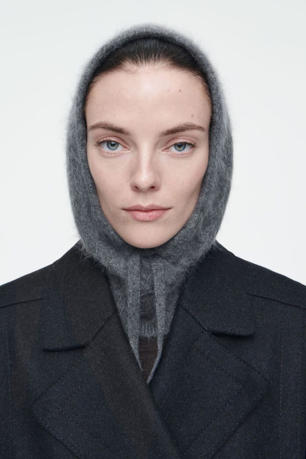 Textured Cashmere Balaclava