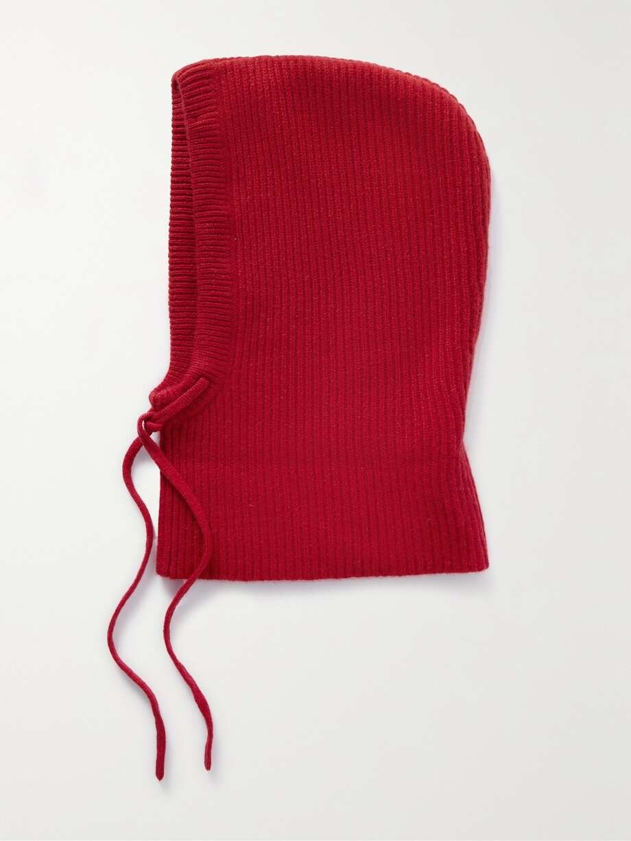 Klosters Ribbed Cashmere Balaclava