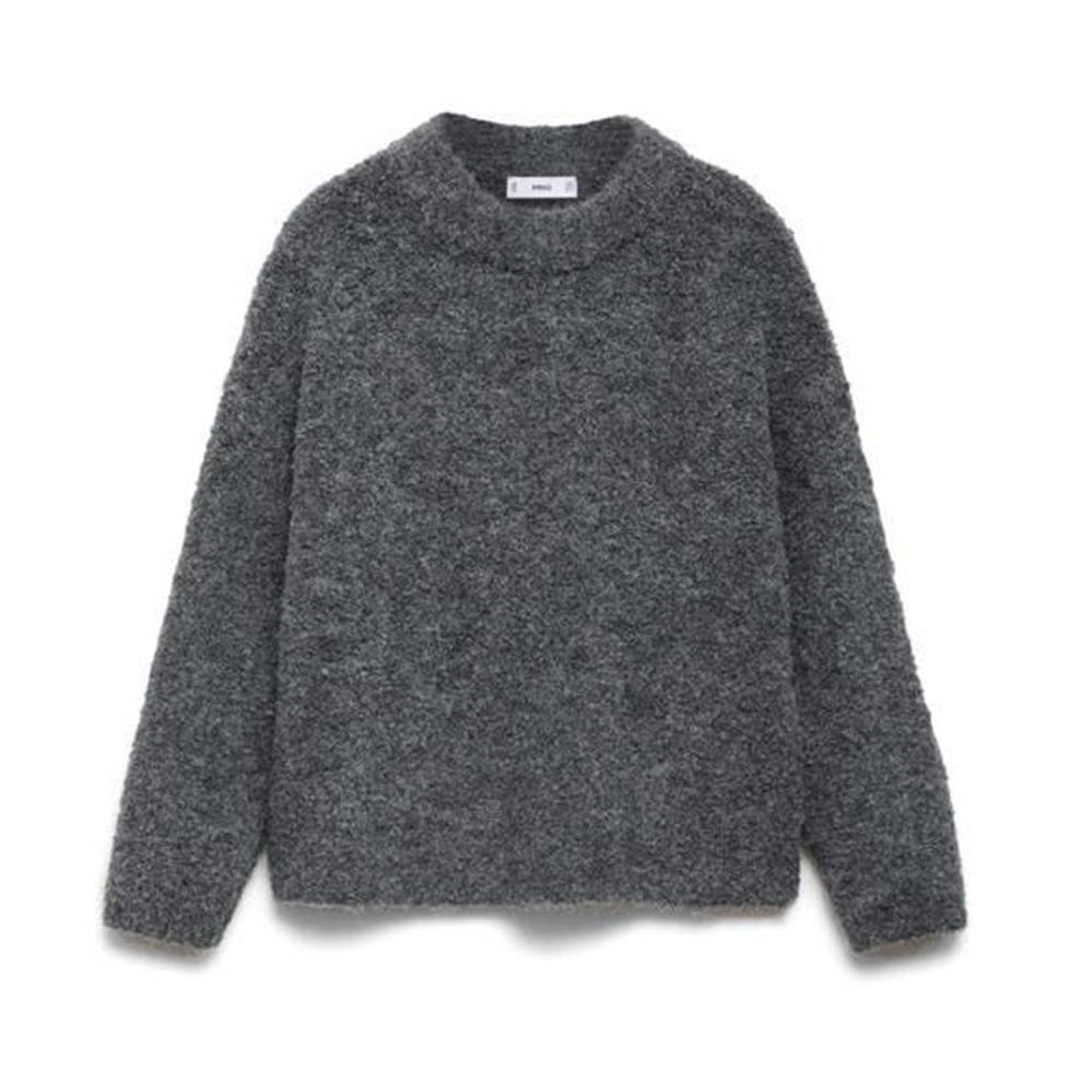 Crewneck Sweater in Charcoal