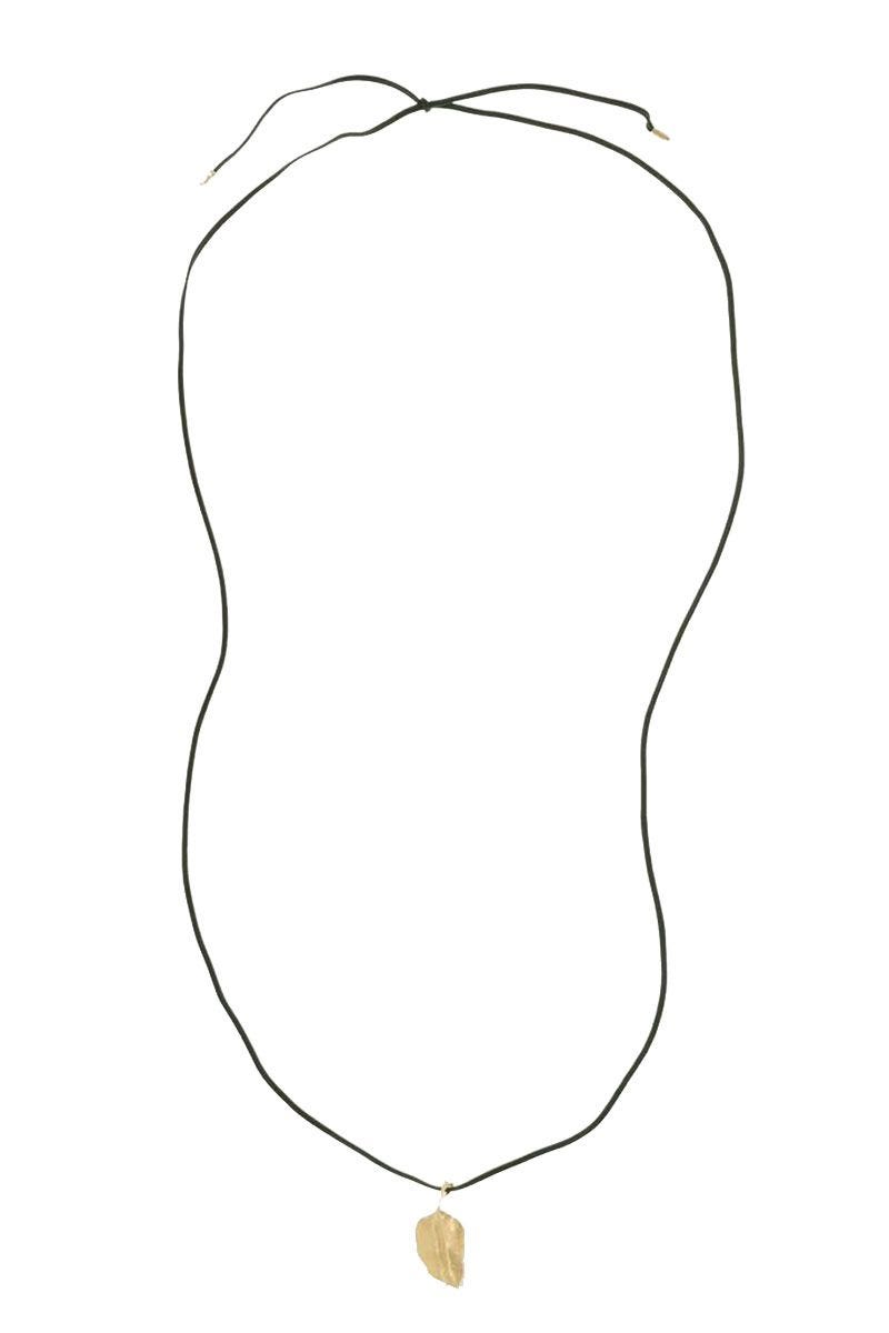 Leaves 18-karat Gold Necklace