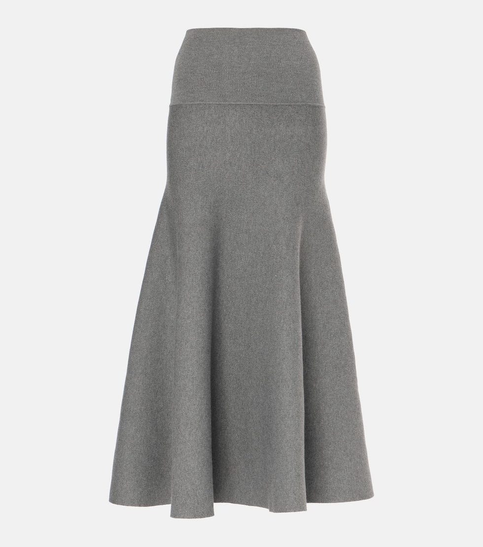 Gabrielle Knitted Midi Skirt