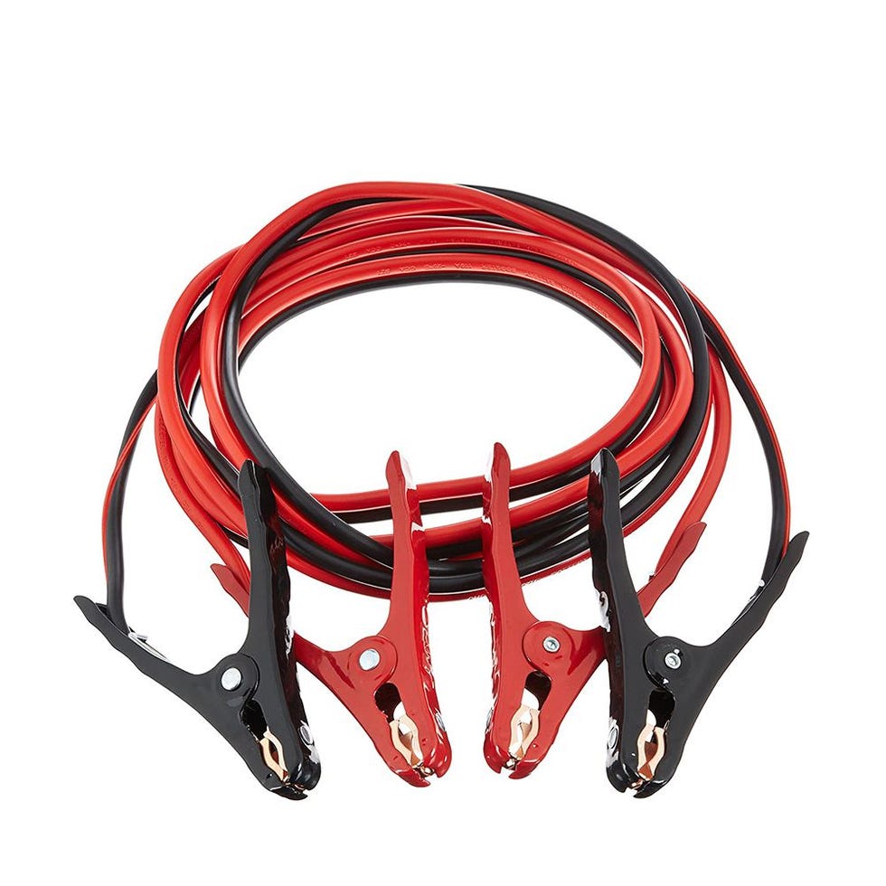 Jumper Cables, 10 Gauge, 12 Foot