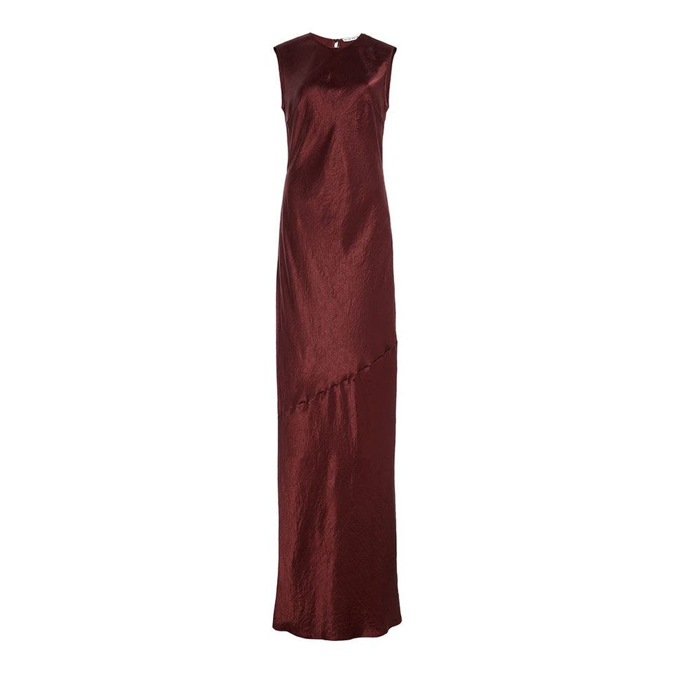 Revery Satin Maxi Dress