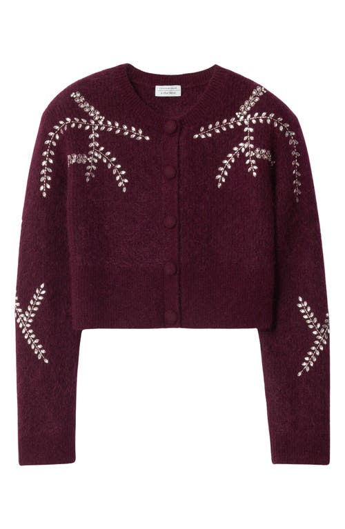 Crystal Embroidered Cardigan  