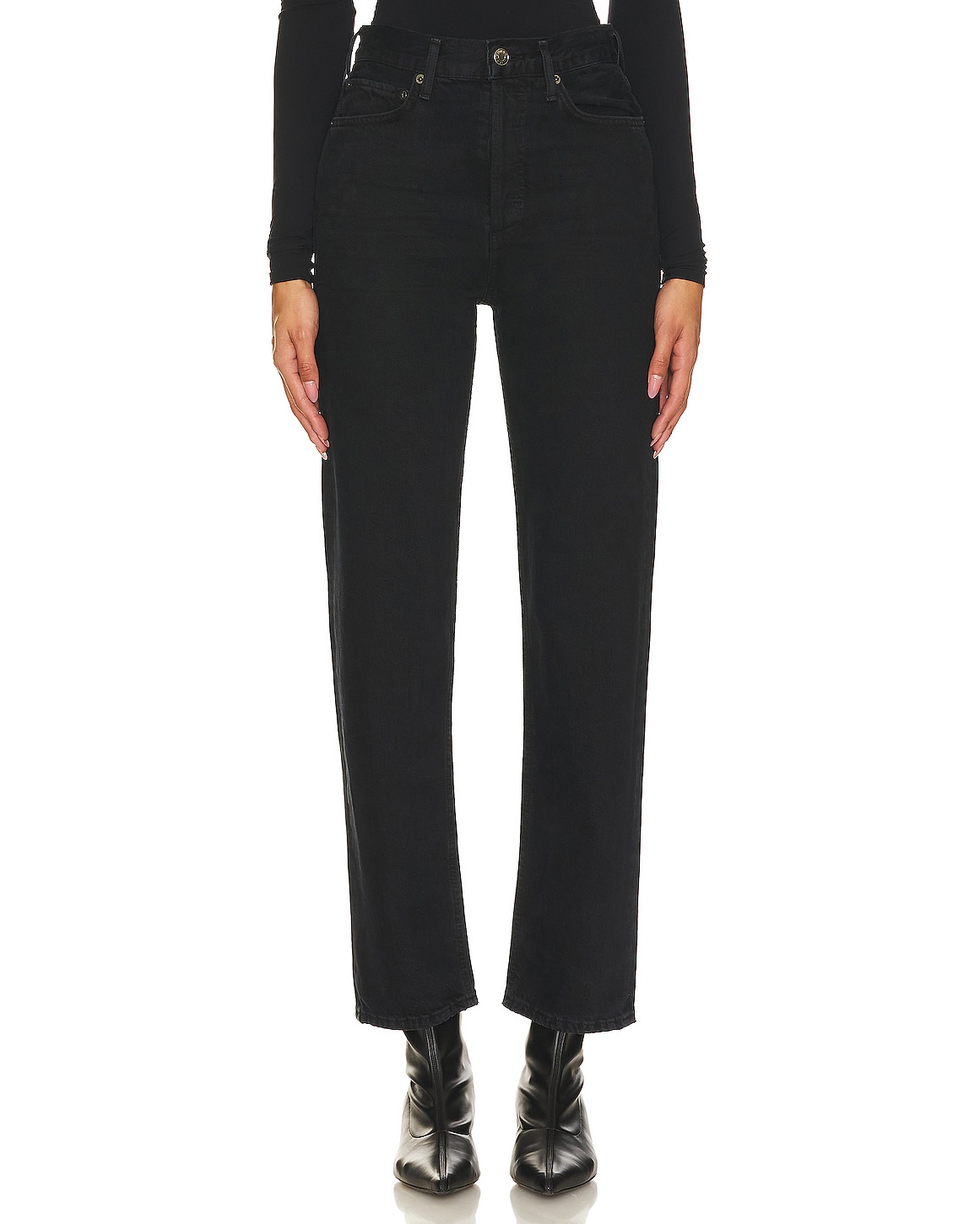 ’90s Pinch Waist High Rise Straight