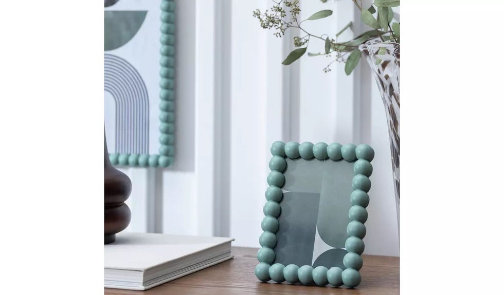Bobbin Picture Frame - Green - 4x6   