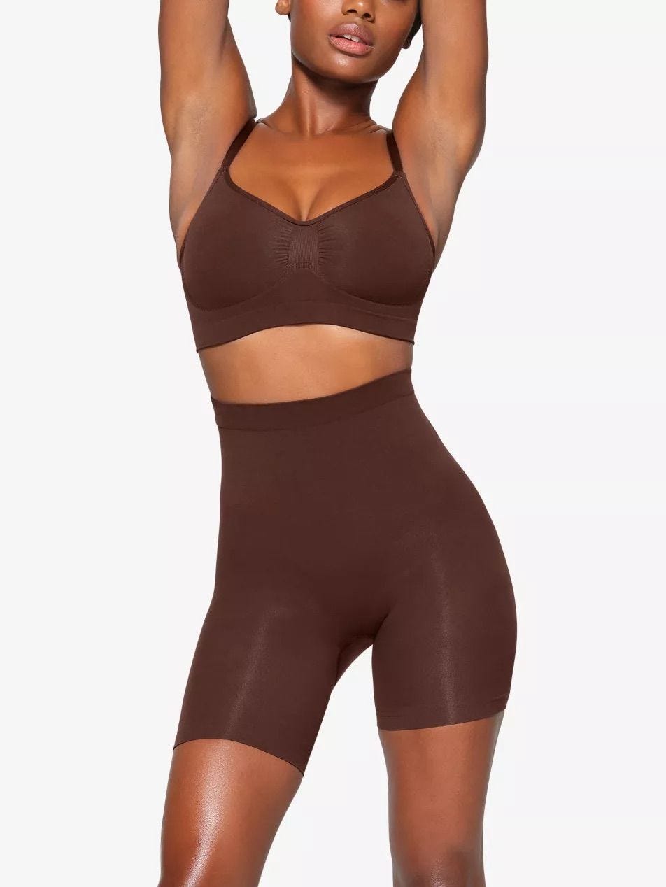 SKIMS Sculpt fitted stretch-woven shorts