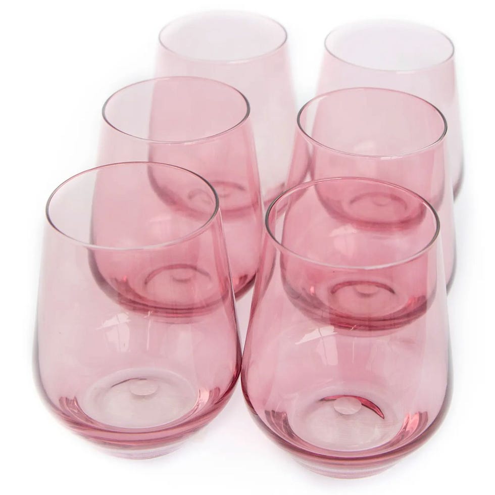 Set of 6 Stemless Wineglasses
