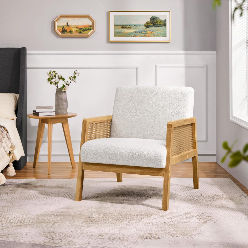 Boucle Accent Chair
