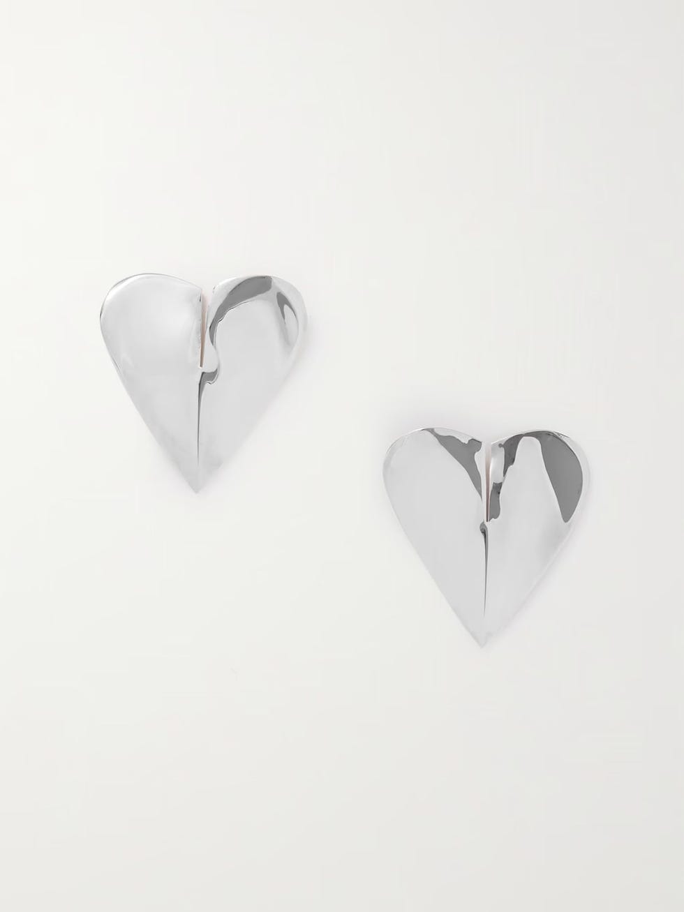 Torn Heart Oversized Earrings