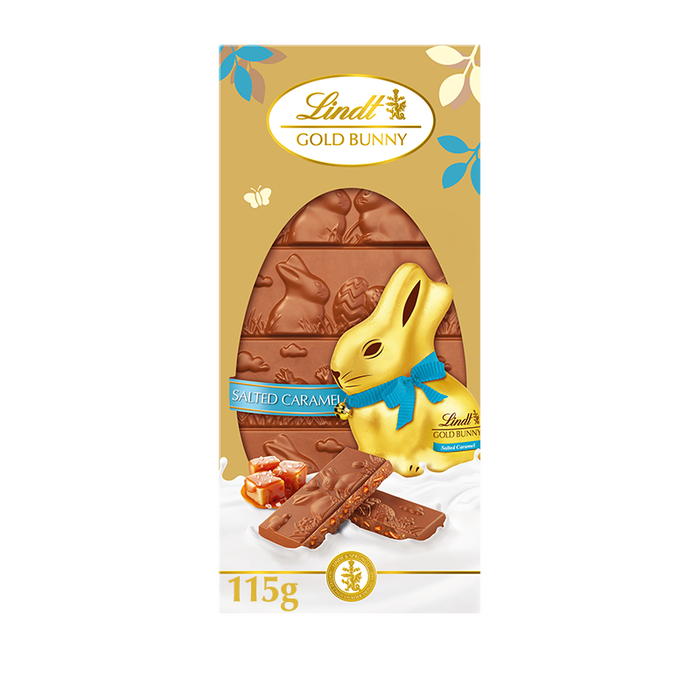 Gold Bunny Salted Caramel Bar